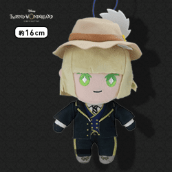 【C.ルーク・ハント】ディズニー ツイステッドワンダーランド EX制服ぬいぐるみ〜ポムフィオーレ寮＆イグニハイド寮〜 