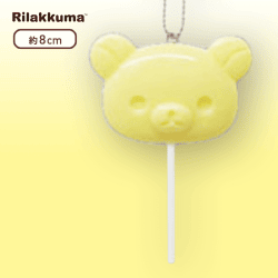 【B.コリラックマ(ホワイト)】リラックマ ダイカットチョコキーチェーン