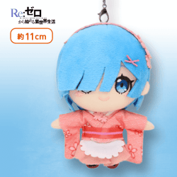 【Aデザイン】Re:ゼロから始める異世界生活 桜image レム ぬいぐるみマスコット