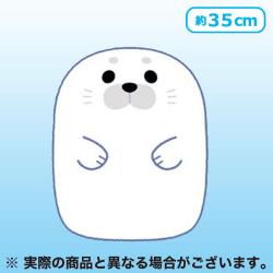 【A.ごろろん】アザラシたちっぱぬいぐるみBIG