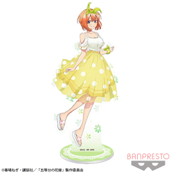 【中野四葉】五等分の花嫁 スタンド付きビッグアクリルプレート