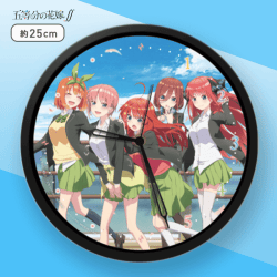 【Aデザイン】五等分の花嫁 ウォールクロック