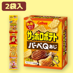 サッポロポテト バーベQあじ BIGBOX