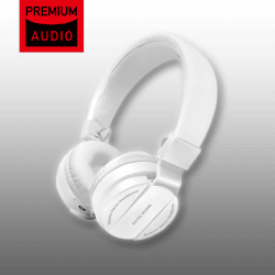 【WHITE】Bluetooth EXTRASOUND ヘッドフォンⅤ