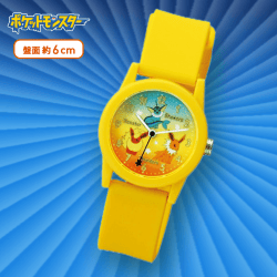 【イエロー】ポケットモンスター イーブイ＆フレンズ [PM]カラフルリストウォッチ