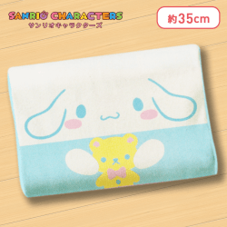 【シナモロール】サンリオキャラクターズ おともだちといっしょ低反発まくら