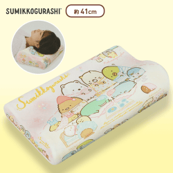 【ピンク】すみっコぐらし おとまり会 BOX入り低反発まくら