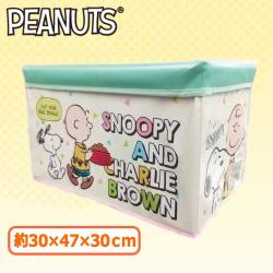【スヌーピー&チャーリーブラウン】SNOOPY 座れるBIG収納BOX