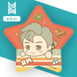 【RM】TinyTAN 寝そべり MP星形缶バッジ〜Dynamite〜