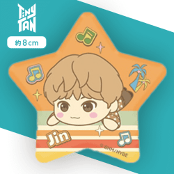 【Jin】TinyTAN 寝そべり MP星形缶バッジ〜Dynamite〜