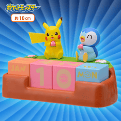 ポケットモンスター [PM]万年カレンダー“ピカチュウ＆ポッチャマ”