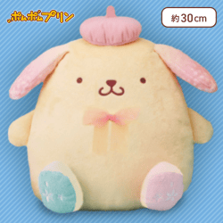 【A:ピンク】ポムポムプリン 桜のポムポムプリンBIGぬいぐるみ