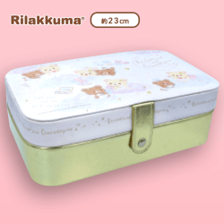 【ゴールド】リラックマ ふんわり天使 大容量ジュエリーボックス