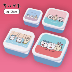 【B:アート柄】ちいかわ ランチケースセット
