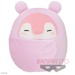 【B:コウペンちゃん（ピンク）】コウペンちゃん でっかいぬいぐるみ〜くるまれる日もあるなぁ〜