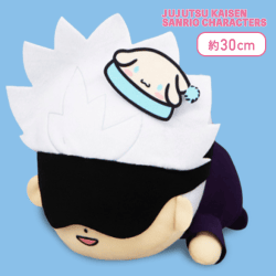 【A:五条悟】呪術廻戦×Sanrio characters いっしょにねんねBIGぬいぐるみ-五条悟・シナモロール-