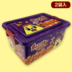 【めんたいあじ】ポリンキーお菓子コンテナ※賞味期限:2022/10/3