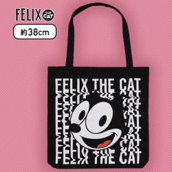 【ブラック】FELIX THE CAT　[PM]トートバッグ