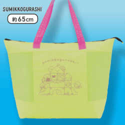 【グリーン】すみっコぐらし みにっコとあそぼ どでかトートバッグ
