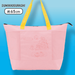 【ピンク】すみっコぐらし みにっコとあそぼ どでかトートバッグ