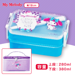 【マイメロディ】マイメロディクロミ　おとぎばなし保冷バッグ付きランチボックス