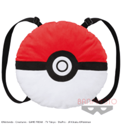 ポケットモンスター めちゃでかぬいぐるみリュック〜モンスターボール〜