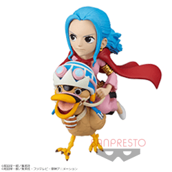 【B:ネフェルタリ・ビビ＆カルー】ワンピース ワールドコレクタブルフィギュア-WT100記念 尾田栄一郎描き下ろし 大海賊百景6-