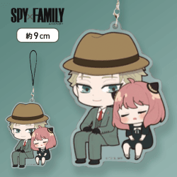 【ロイドとアーニャ】SPY×FAMILY クリアマスコット