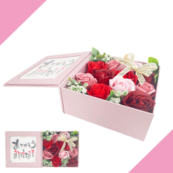 【レッド】ポエムボックス「ありがとう」