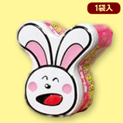 【うさぎ】たべっ子どうぶつフェイスダイカット缶※賞味期限:2022/9/30