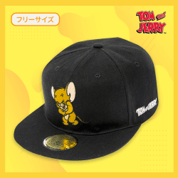 【ブラック】トムとジェリー プレミアムキャップ(BOX付)Ver.2