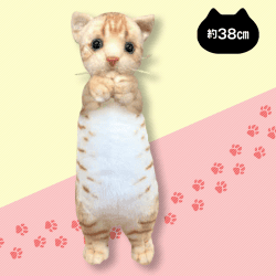 【ちゃトラ】チョコントにゃんこヌイグルミ おねだり