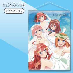 【映画イラスト（ウエディング）】映画五等分の花嫁A2タペストリー