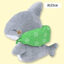 【にっこり】おでかけ子ザメ　パペットぬいぐるみ