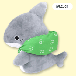 【ノーマル】おでかけ子ザメ　パペットぬいぐるみ