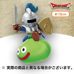 【スライムナイト】ドラゴンクエスト　AM　ビッグクリアフィギュア　スライムナイト＆メタルライダー