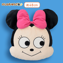 にしむらゆうじ画♪ミッキー＆プルート　[PM]フェイスクッション　“ミニーマウス”