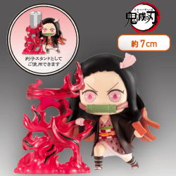 【血鬼術　爆血】鬼滅の刃 ほーるどフィギュアミニ其の壱