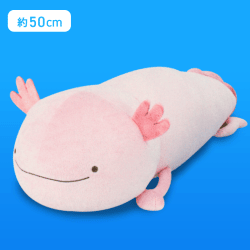 【ピンク】FANS ウーパールーパーぬいぐるみXL