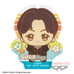【SUGA】TinyTAN Dynamite ちびぐるみアクリルバッジ