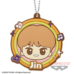 【Jin】TinyTAN Dynamite ちびぐるみラバーキーホルダー