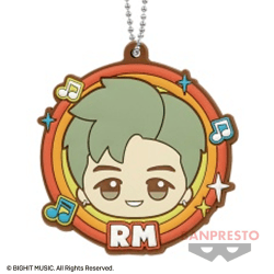 【RM】TinyTAN Dynamite ちびぐるみラバーキーホルダー