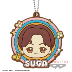 【SUGA】TinyTAN Dynamite ちびぐるみラバーキーホルダー