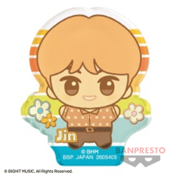 【Jin】TinyTAN Dynamite ちびぐるみアクリルバッジ