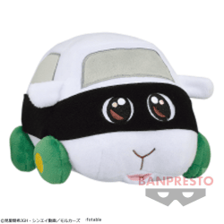 【覆面シロモ】PUI PUI モルカー お目々うるっとぬいぐるみ〜チョコ・覆面シロモ・パトモルカー〜