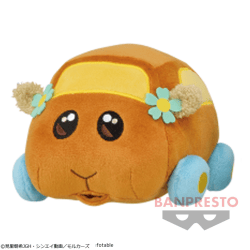 【チョコ】PUI PUI モルカー お目々うるっとぬいぐるみ〜チョコ・覆面シロモ・パトモルカー〜