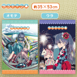【ハンモック&浴衣】ゆるキャン△　　[PM]アートクッション