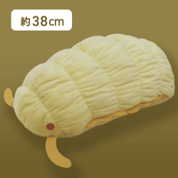 【アルビノ】FANS だんごむしぬいぐるみXL