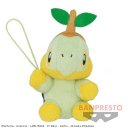【ナエトル】ポケットモンスター ぐらぶらりんぬいぐるみ〜イーブイ（メス）・ナエトル・ヒコザル・ヒバニー〜