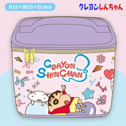 【パープル】クレヨンしんちゃんバニティバッグver.2